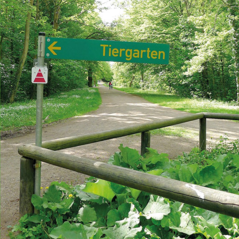 Grüne Oase der Stadt