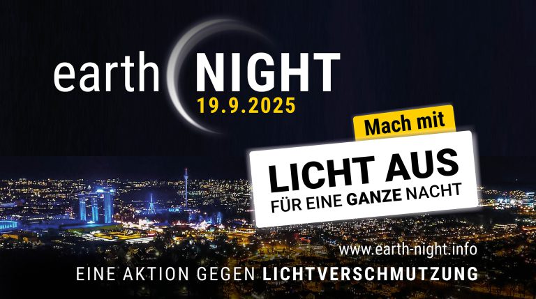 Earth Night 2025: Gemeinsam ein Zeichen gegen Lichtverschmutzung setzen