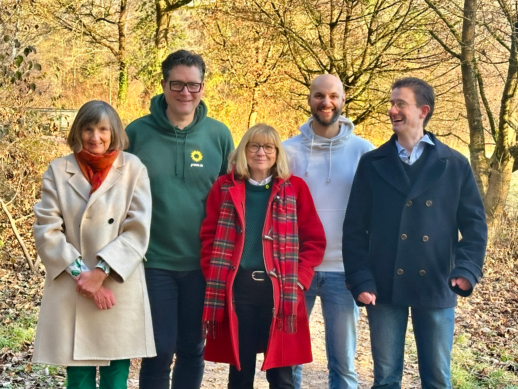 Bereit für den Winterwahlkampf. Grüne Groß-Gerau