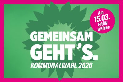 GRÜNE - Gemeinsam geht's. Kommunalwahl 2026