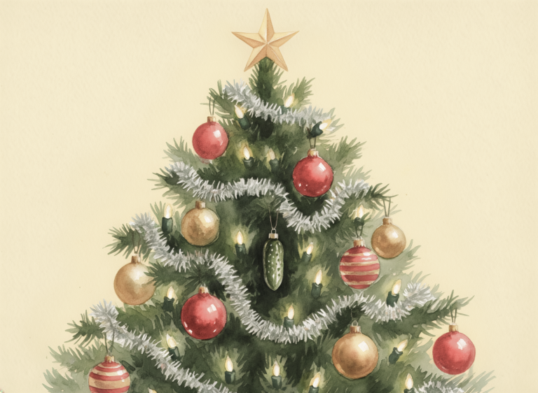 Die Weihnachtsgurke – eine „deutsche“ Tradition, die keine ist