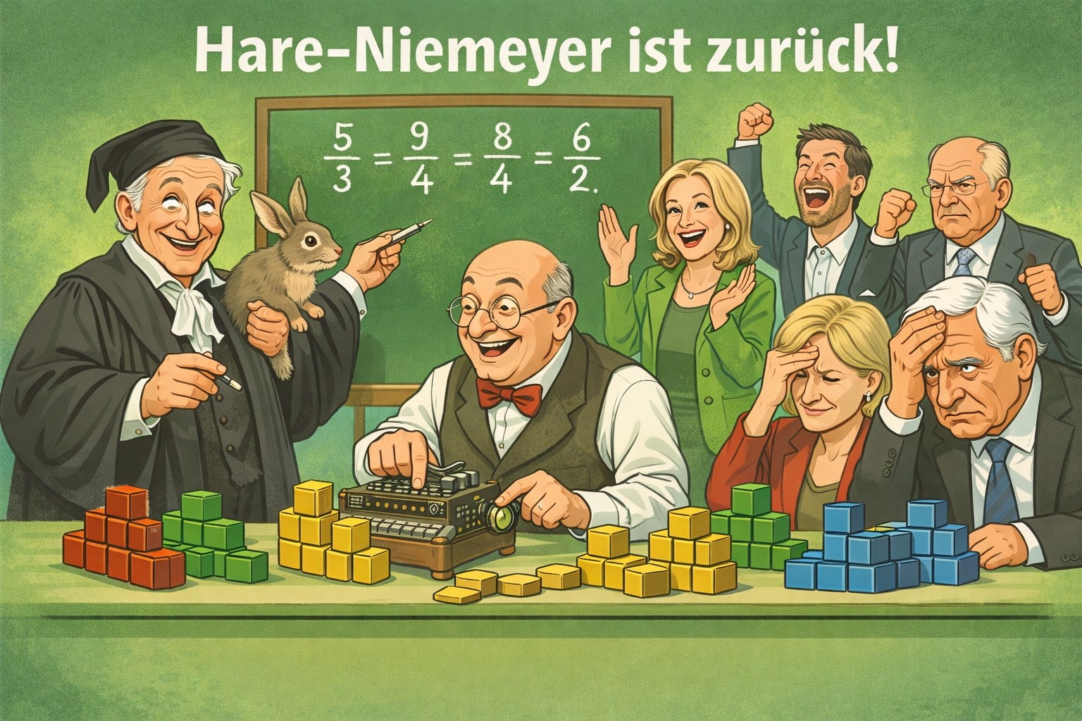 Sitzverteilung nach Hare-Niemeyer