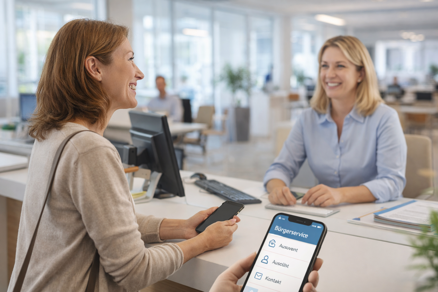 Moderne Verwaltung in Groß-Gerau.