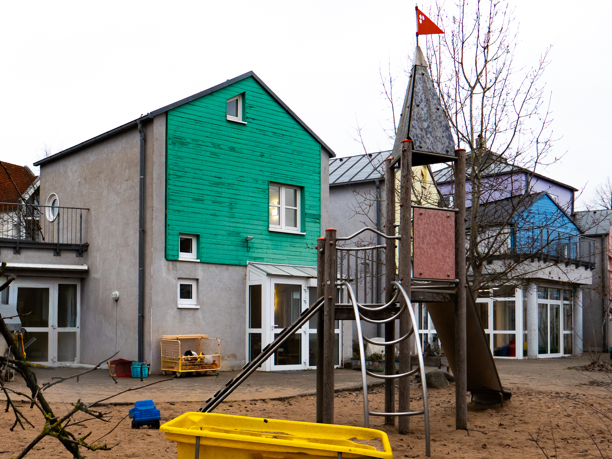 Kita Fabrikstraße Groß-Gerau. Foto: Ulla Blohberger