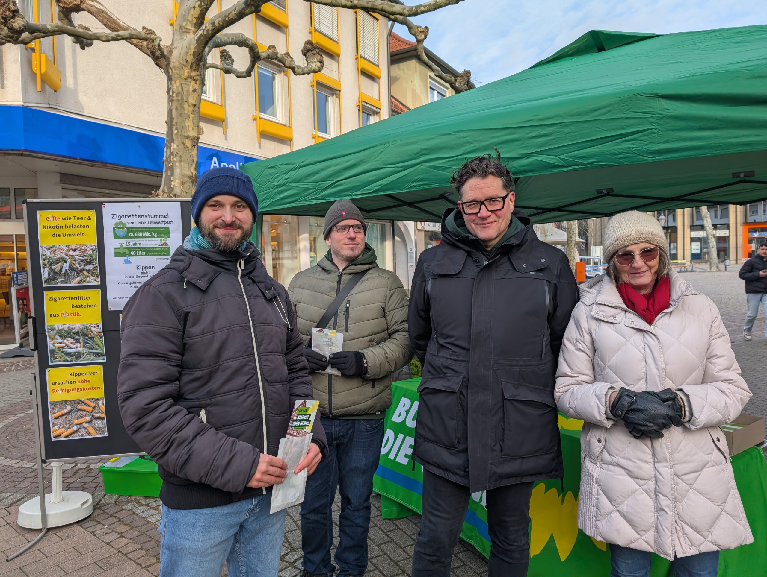 Wahlkampfstand Grüne Groß-Gerau