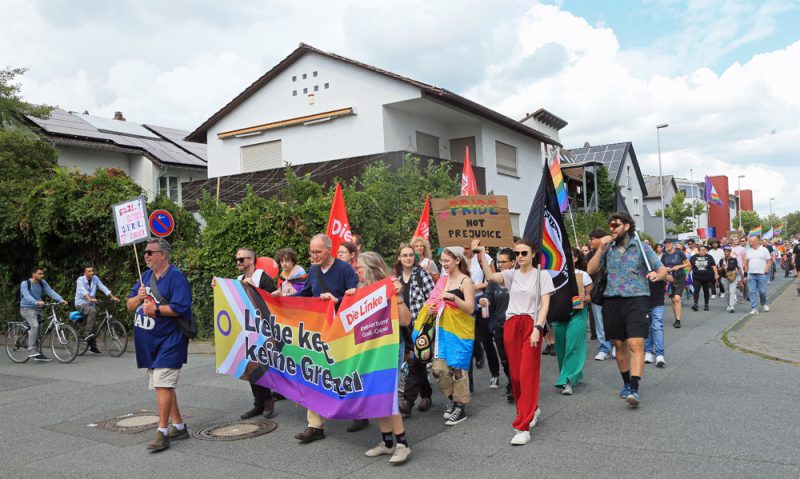 Christopher Street Day Groß-Gerau 2025. Foto: Hans- Jürgen Pilgerstorfer, gg-online.de
