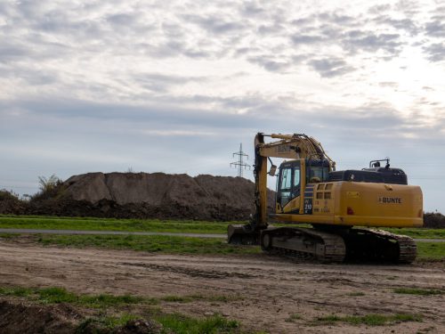 Der Bagger steht und steht und steht und steht . . .