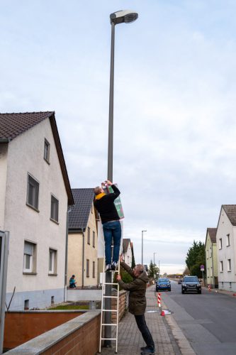 Plakataktion Grüne Groß-Gerau