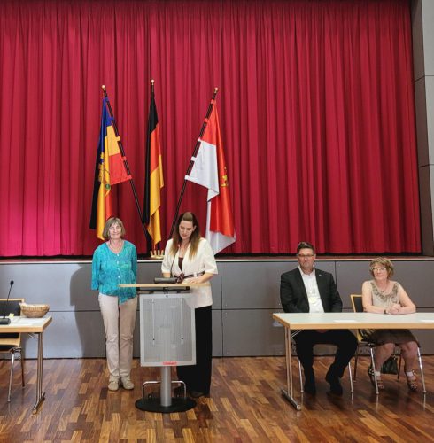 Ehrung der Grünen Stadtverordneten